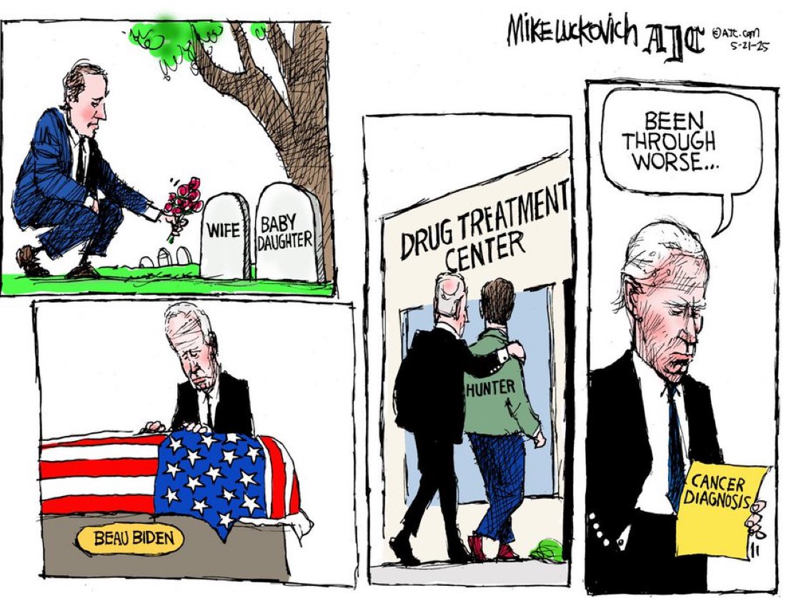 We didn’t deserve you sir… Life kept handing you tragedy after tragedy, but instead of making it all about yourself (understandably), you showed up for America everyday anyway! <a href="/JoeBiden/">Joe Biden</a> thank Mr. President