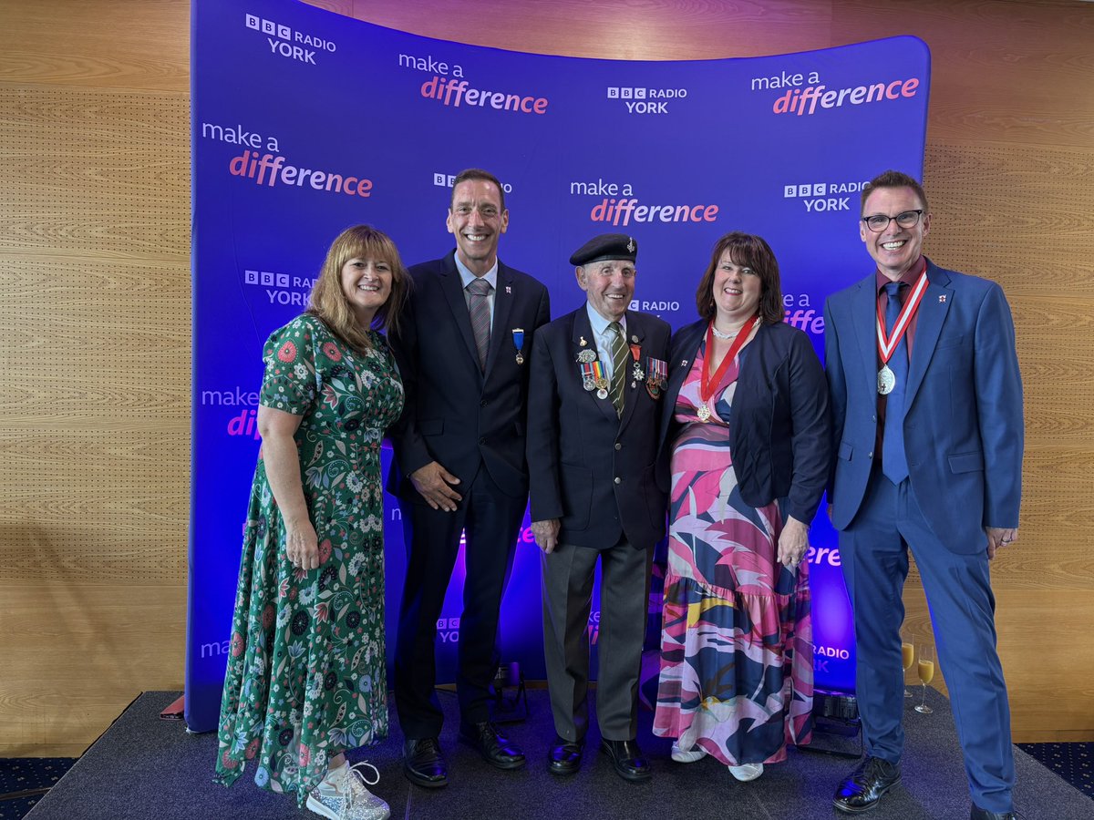david3012's tweet photo. Huge thank you @ellyfyork @BBCYork for inviting us along to the #MakeADifferenceAwards today. Inspiring doesn’t do it justice. So many incredible people doing so much good in their communities 🙏 https://t.co/eyEhLB2XLt