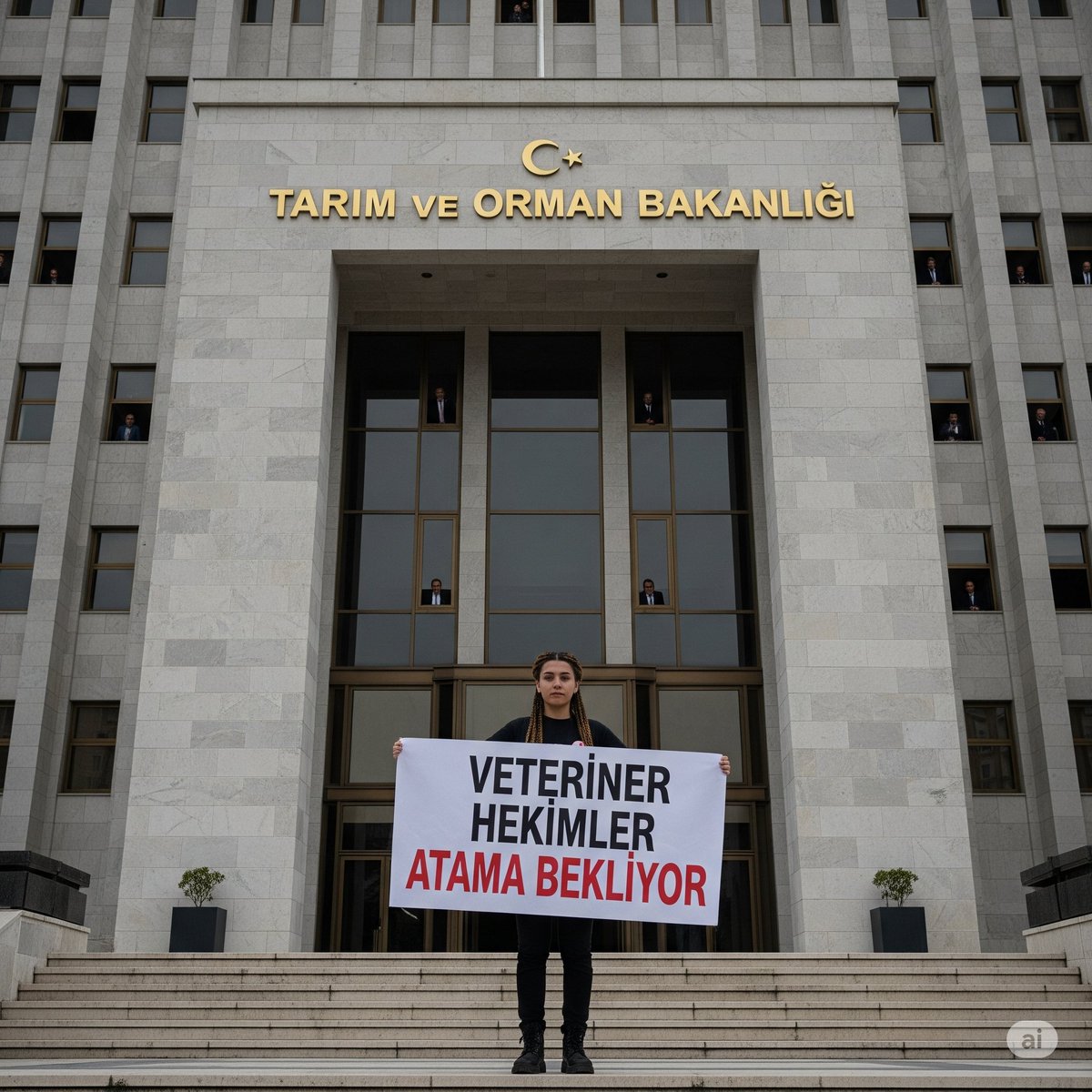 Veteriner hekimler sadece hayvan sağlığını değil, zoonoz hastalıklarla mücadele ederek toplum sağlığını da korur. Kamuya yeterli atama yapılması bir meslek talebi değil, halk sağlığı zorunluluğudur. 

#VeterinerHekimlerAtamaBekliyor 

<a href="/ibrahimyumakli/">İbrahim Yumaklı</a> <a href="/AhmetGumen/">Ahmet GÜMEN</a> <a href="/Seyfullahaslntk/">Seyfullah Arslantürk</a>
