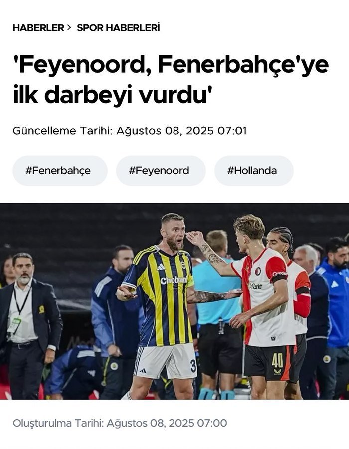 HÜRRİYET;

Gs 5-1 D@malınca   /    FB 2-1 Kaybedince