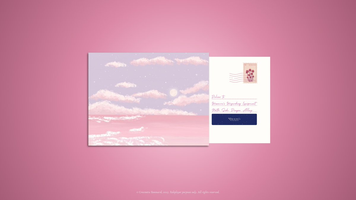 sucrever's tweet image. ㅤ

Di malam yang beku, 𝘖𝘴𝘸𝘢𝘭𝘥 tampak mengarungi cakrawala menuju Diagon Alley, tepatnya @AH_Wiseacres. “Hoot Hoot!” Oswald menjatuhkan sepucuk surat ke kotak pos. Lantas, mengudara pulang ke kastel.
⠀ ⠀
ㅤ