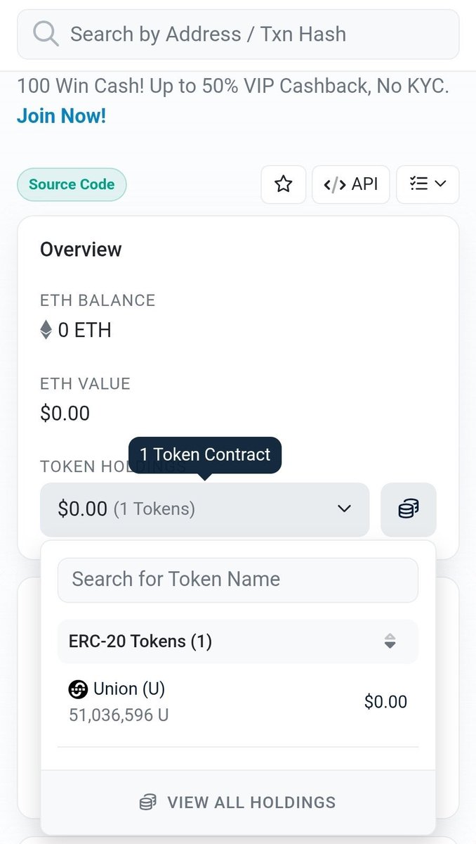 0xpepz's tweet photo. 🚨⚠️  
Something strange happened with the @union_build airdrop claim contract:

A few days ago, there were about 134 million $U tokens in the smart contract. Suddenly, over 83 million tokens were claimed in less than 48 hours, almost at the same time. You can verify this by checking the transactions on Etherscan.

Now, only 51 million $U tokens remain in the smart contract, and I don't think they're done yet.

This can't be a coincidence. Something's off. Either this is a large-scale Sybil attack by a bad actor, possibly a team member who farmed the project, or hundreds of individuals from around the world coincidentally decided to claim at the same time, all qualifying for the largest allocations. LOL.

I'm still monitoring the transactions. This is extremely strange.

I've invited other on-chain analysts to help investigate. I suspect some dark crime is unfolding on-chain.