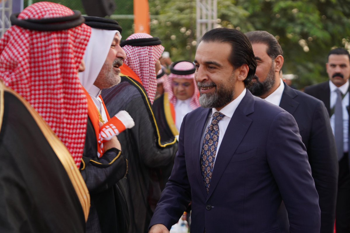 TakadumBoss's tweet image. رئيس حزب تقدم@AlHaLboosii يرافقه عدد من قيادات الحزب، يزور محافظة ديالى، ويحضر تجمّعاً لدعم مرشَّح الحزب غازي فيصل الجبوري في قضاء المقدادية .