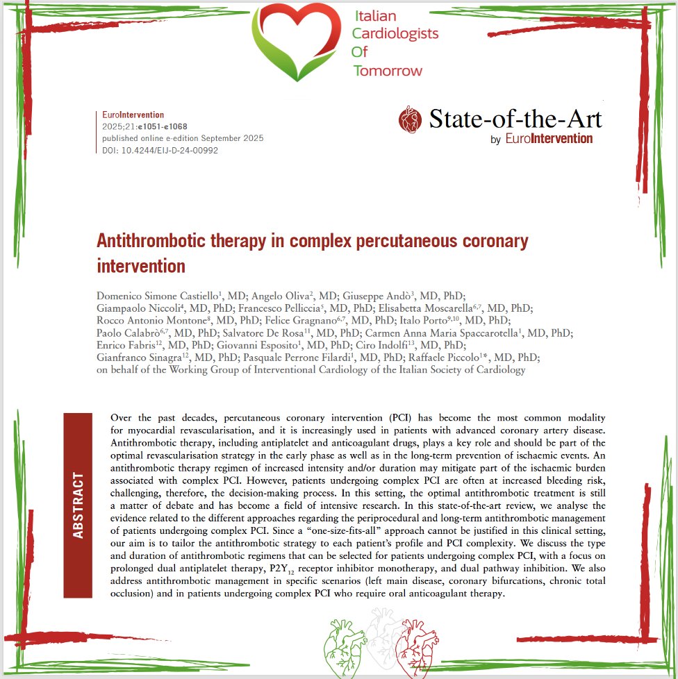 Italian Cardiologists Of Tomorrow tweet media