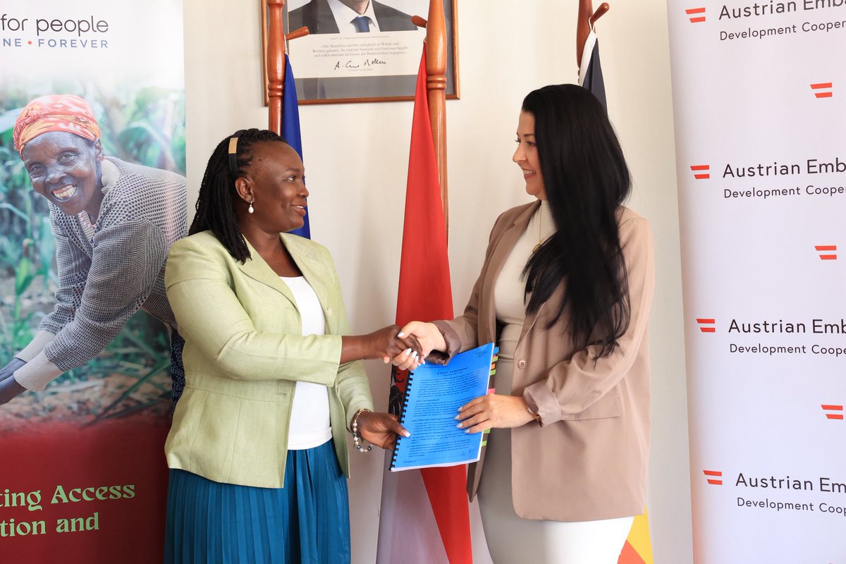 The Austrian Development Agency, in partnership with Water For People Uganda, has signed a landmark agreement to extend safely managed sanitation services to more than 39,000 people in Kitgum Municipality and Pabbo Town Council, Northern Uganda.

#SanitationForAll