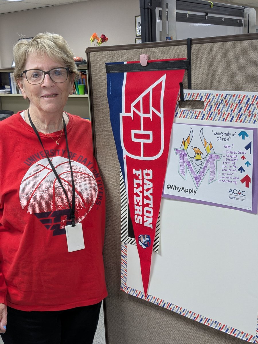 DaytonSchools's tweet photo. #WhyApply Day was celebrated across the district! 🎓 Today is a day for staff to rep their alma mater and share with students why they should apply for college.
Schools celebrated by bringing in college admissions, pep rallies, and even their own "College Signing Day"! https://t.co/lyqV5p23Kx