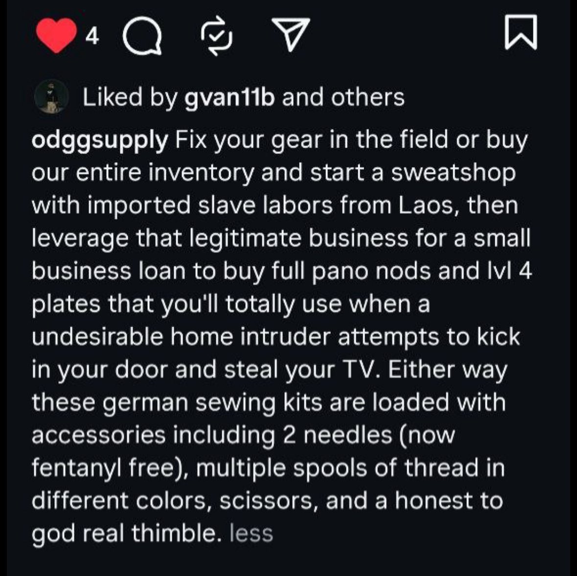 Now this. 

This is marketing 🤣