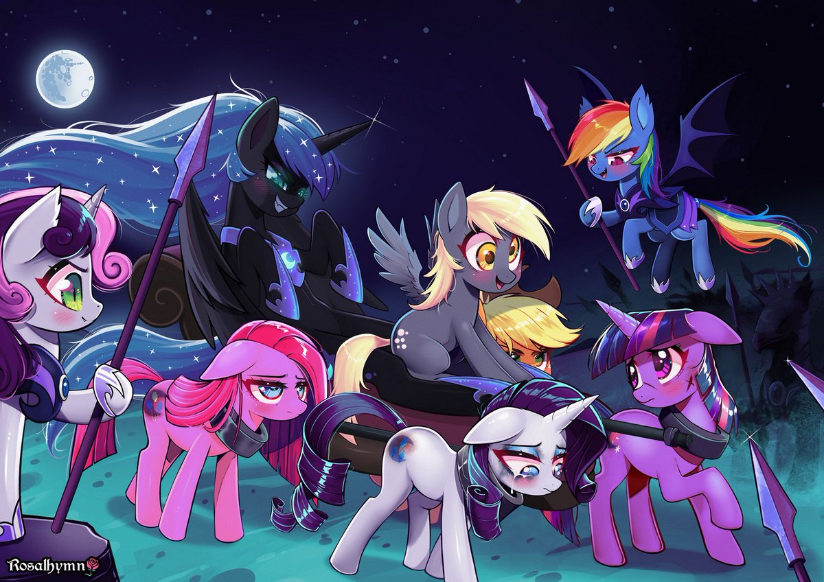 Nightmare Moon loves a good parade ♥

#MLP #mylittlepony #twilightsparkle #pony