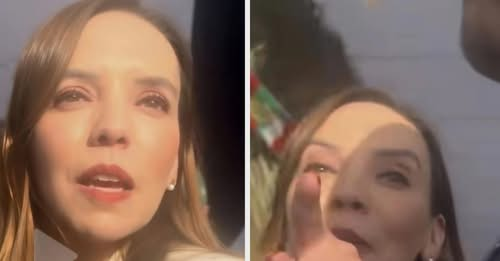 El registro que se ha hecho viral en redes sociales muestra la reacción de la diputada de Renovación Nacional, quien disparó: “Sí se cae y por culpa de ustedes, los orcos zurdos”..!!