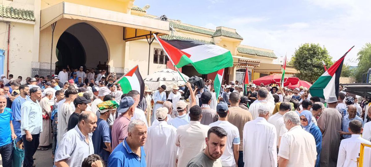 🔴 95 مظاهرة ب56 مدينة مغربية في جمعة طوفان الأقصى رقم 94 المنظمة تحت شعار : يا أمة الإسلام غزة تهجر و الأقصى يدنس فهل من ناصر؟ 

📌الهيئة المغربية لنصرة قضايا الأمة
الجمعة 19 شتنبر 2025