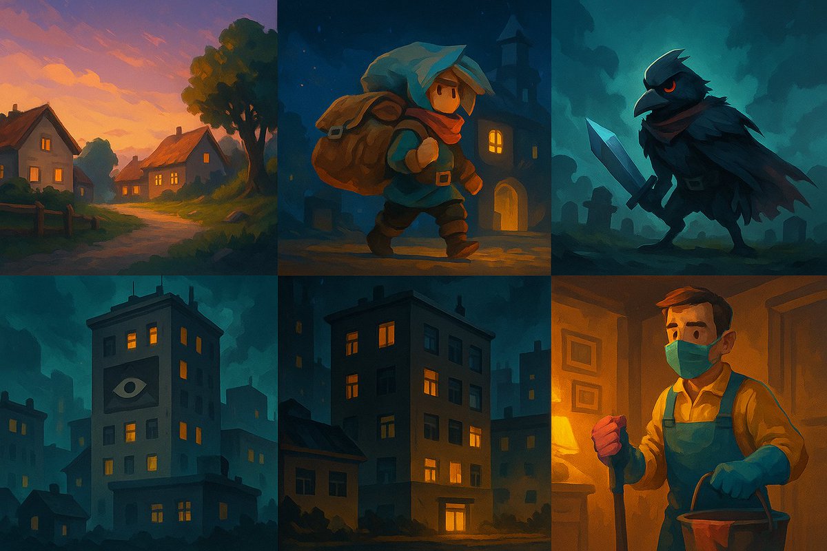 Walgo (@walgotv) on Twitter photo 👋 Hello ! C’est le week-end 🎉
Le bon moment pour tester des jeux, non ? 😉
Alors je vous propose 5 indés à découvrir absolument 👇
1️⃣ Closer the Distance → narratif, sims-like émouvant sur le deuil
2️⃣ Moonlighter → le dungeon crawler qui mixe combat & boutique 🛍️
3️⃣ Death’s 👋 Hello ! C’est le week-end 🎉
Le bon moment pour tester des jeux, non ? 😉
Alors je vous propose 5 indés à découvrir absolument 👇
1️⃣ Closer the Distance → narratif, sims-like émouvant sur le deuil
2️⃣ Moonlighter → le dungeon crawler qui mixe combat & boutique 🛍️
3️⃣ Death’s