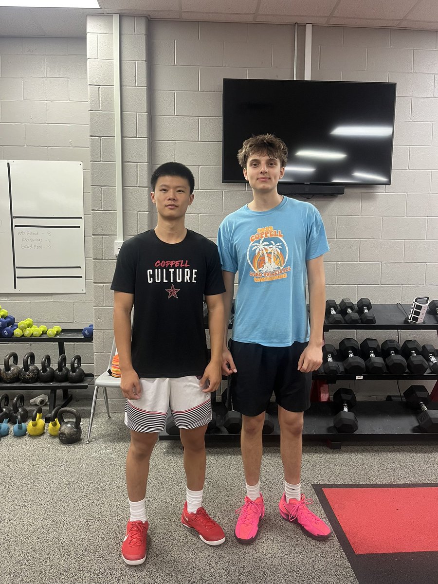 Performance Course (@pcnowisthetime) on Twitter photo Week 4 in the books for <a href="/coppellhoops/">Coppell Basketball</a>!
Every day, every rep, BUILDING off one another. Canβt wait to see these dudes in action to cash out all their deposits π―π―
Big S/O to our Stars of the Week: Eric, Richard! Week 4 in the books for <a href="/coppellhoops/">Coppell Basketball</a>!
Every day, every rep, BUILDING off one another. Canβt wait to see these dudes in action to cash out all their deposits π―π―
Big S/O to our Stars of the Week: Eric, Richard!
