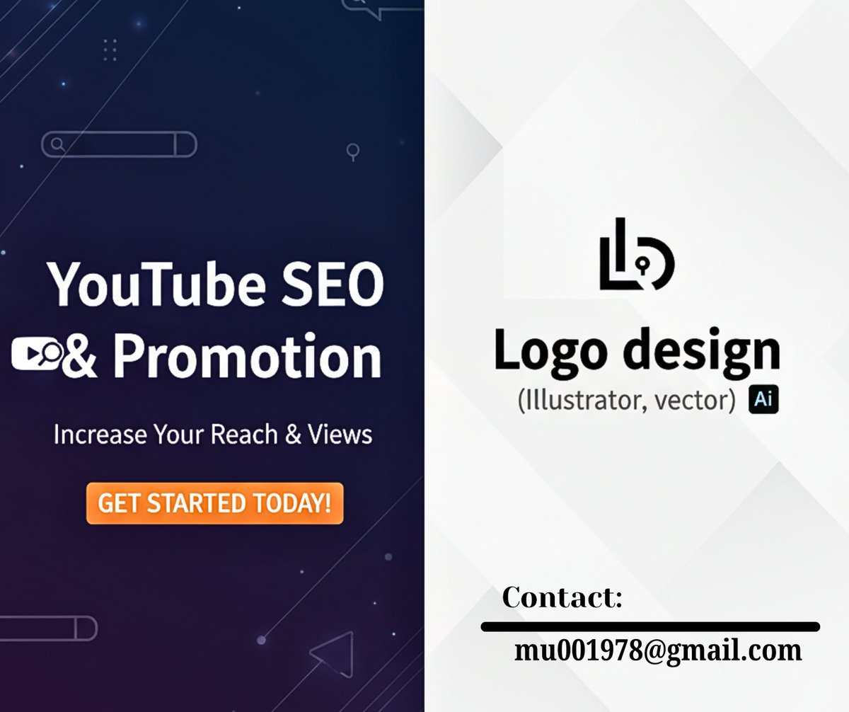 ha70678's tweet photo. I will do organic video promotion to complete youtube channel monetization. Visit my site: https://t.co/vlQg7ZlcmA
Need any design, contact me : mu001978@gmail.com
#AmITheDrama #Cardi #GoodFriday #youtubeseo #videoseo #channelpromotion https://t.co/zP7KuzlJCm