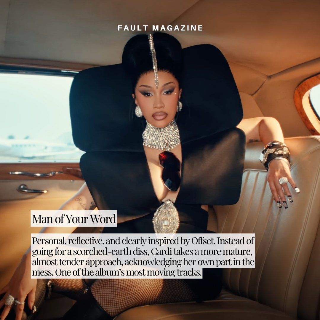 THE <a href="/iamcardib/">Cardi B</a>  is BACK.  We went track by track through her new album, Am I The Drama? From diss tracks to emotional reflections, check it out! #cardib #amithedrama 

fault-magazine.com/2025/09/cardi-…