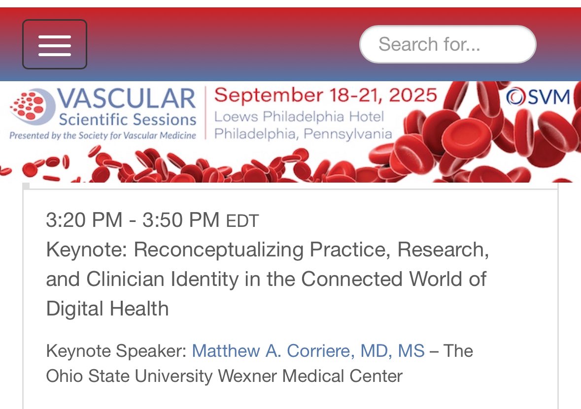 DrLouMDPhD's tweet image. On deck at #SVM #VSS2025 
- #digitalhealthcare in VM. Can’t wait!
@SVM_tweets