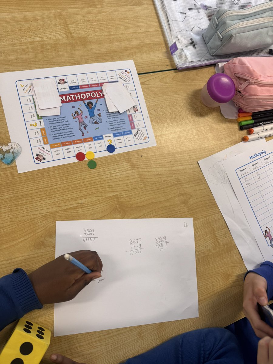 5th class have been learning about place value and addition in maths over the past few weeks. They have loved all of the hands-on activities !