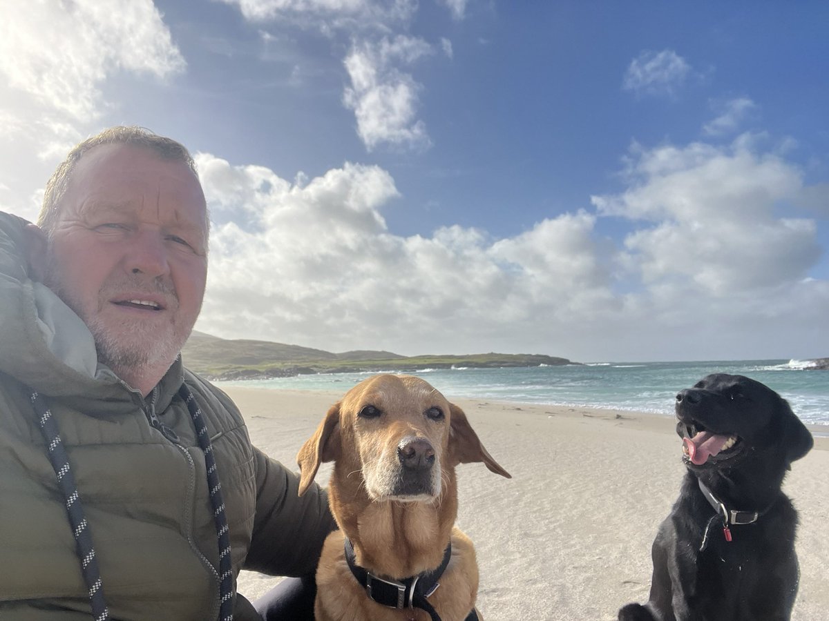 That’s nearing the end of our week in The Outer Hebrides, best holiday for beautiful beaches, incredible scenery, wildlife spotting and of course keeping the dogs entertained!