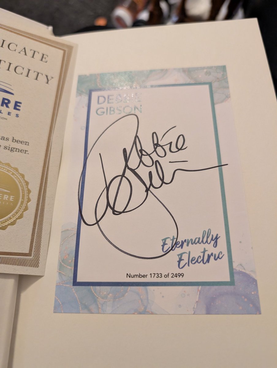 Love coming home to a new book. Even better when it's arrived safely from across the pond and is signed by <a href="/DebbieGibson/">Debbie Gibson</a>. Beautifully packaged by <a href="/PCollectibles/">Premiere Collectibles</a>. Looking forward to getting stuck into it...