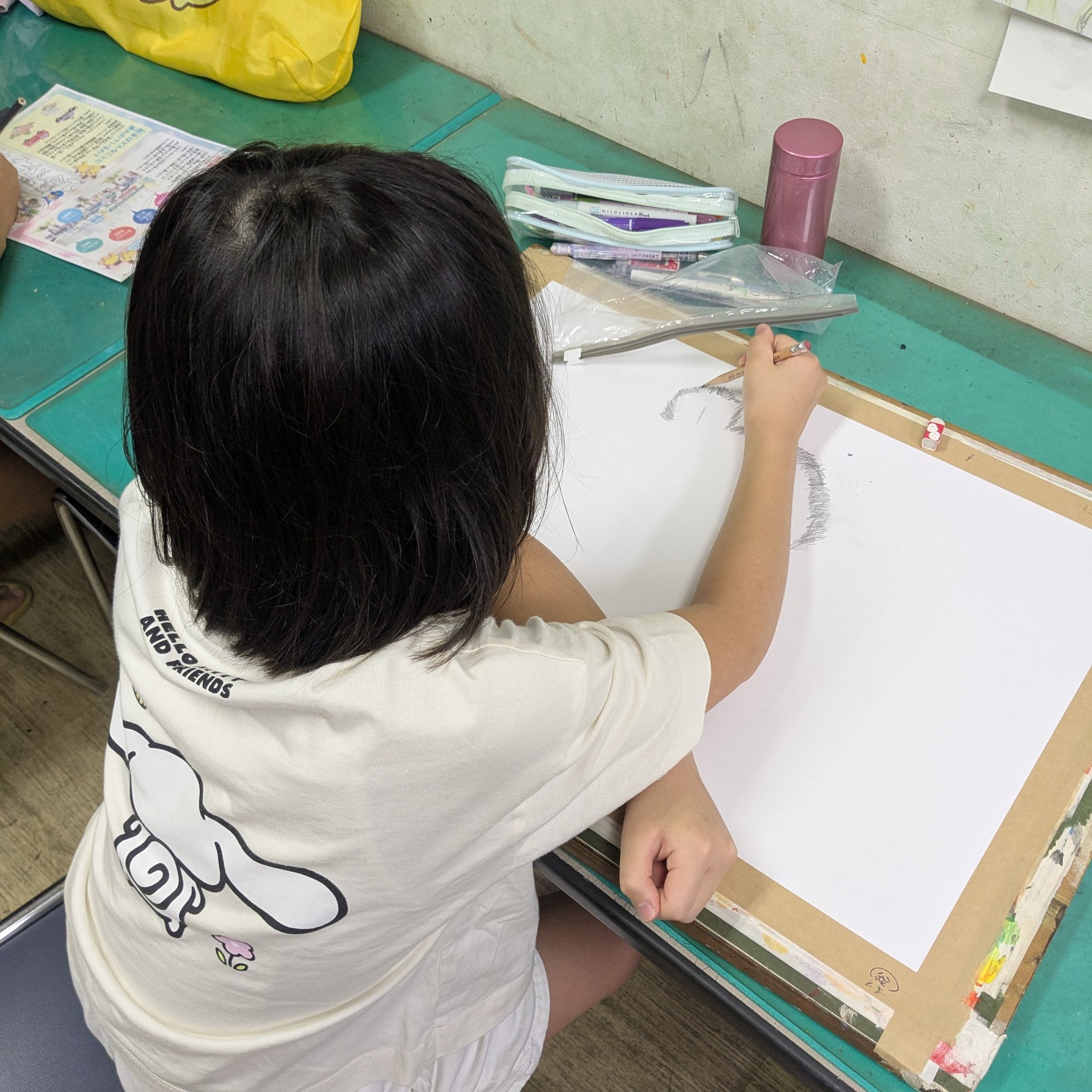 ④けせら様 似顔絵専用ページ☆ にがおえ＋ さえきけんすけ Mサイズ 1人～4人タイプ 似顔絵