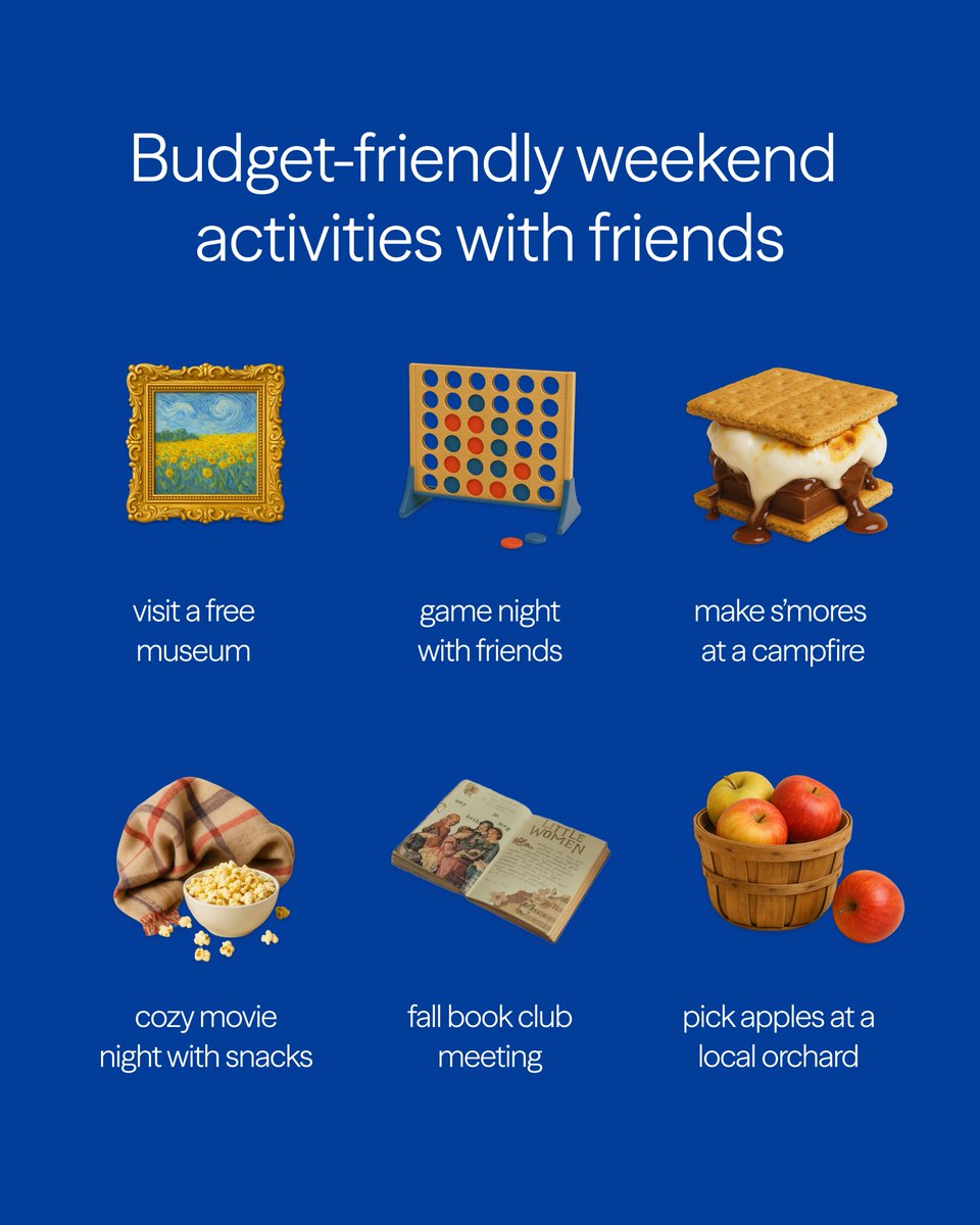 Send this post to a friend who loves fall 🍂🎃
What are your fave budget-friendly fall activities? Drop em below 👇