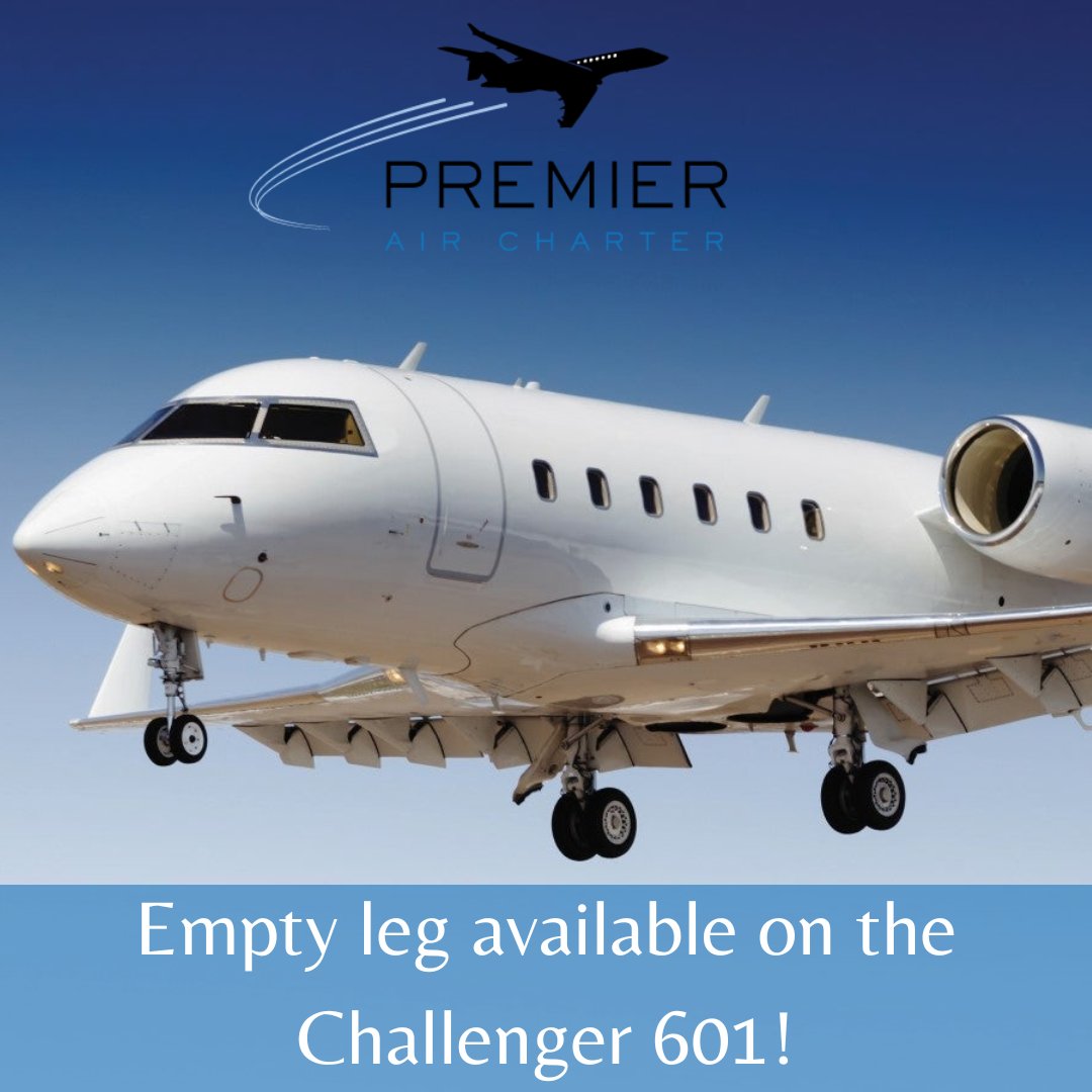 premier_charter's tweet image. Empty leg alert: Challenger 601 available 9/23 or 9/24, Hawaii- West Coast.

Contact charter@premieraircharter.com 
or (858) 381-3435 to secure your spot.

#Emptyleg #luxurytravel #privatejets #bizav #hawaii