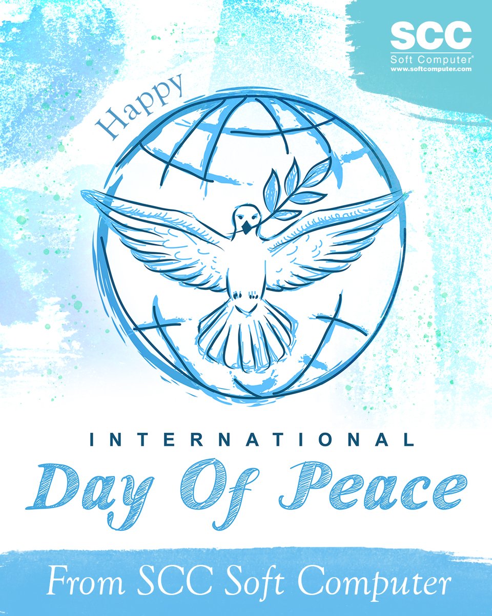 SCCSoftComputer's tweet image. At SCC, we believe innovation and collaboration go hand in hand with creating a better world. On this World Peace Day, we honor the power of unity, understanding, and progress. 🌍✨

#worldpeaceday