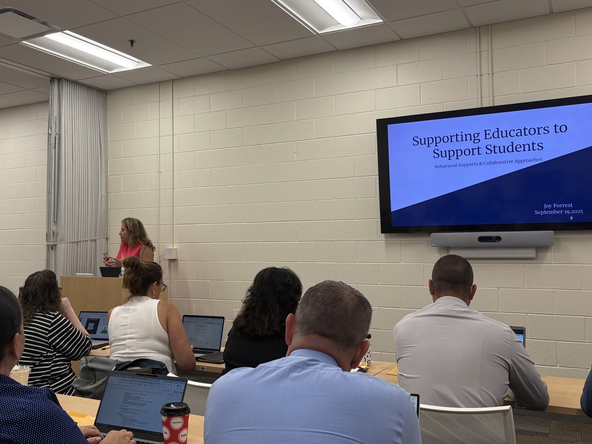 Thank you @JoyForrest16 for presenting to OC3, sharing how school and district leaders can support educators in supporting students. #OceanCountyLearns