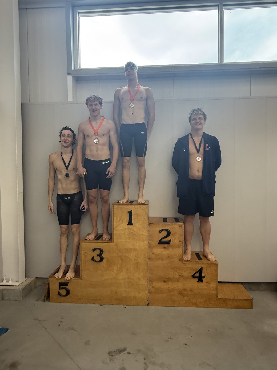 LibsSwimTeam's tweet image. Congratulations to Ryan Lipski for a 4th place finish in the 50 Free at the Cape Rock Invitational!