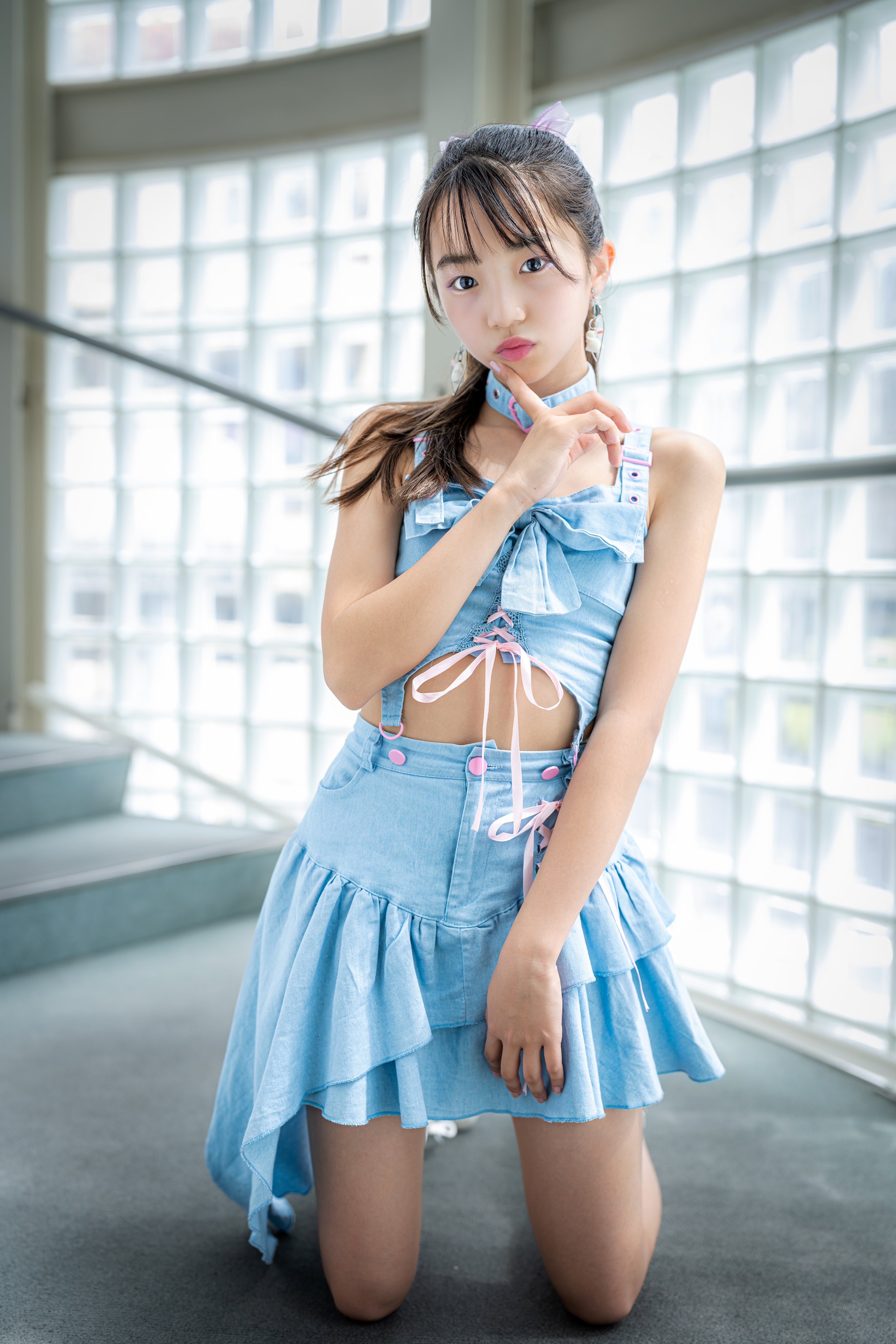 アイドル yonema coordinate outer #unitedtokyo tops #emoda skirt #unitedtokyo
