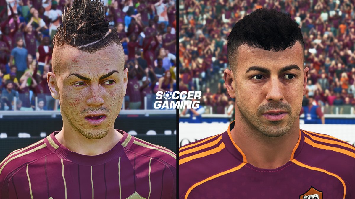 After 12 years, EA finally updated 🇮🇹 El Shaarawy's face in #FC26! 😭

He had the same head model since FIFA 14.