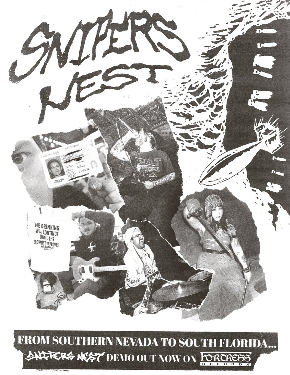 Snipers Nest demo out now through Fortress Records