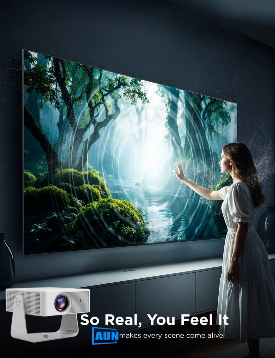 aun_projector's tweet image. Power your play.🌿
AUN Y8S delivers vibrant color, sharp contrast, and immersive sound.
Upgrade your entertainment. 🚀
#AUN #UnbeatablePerformance #UnbelievableValue