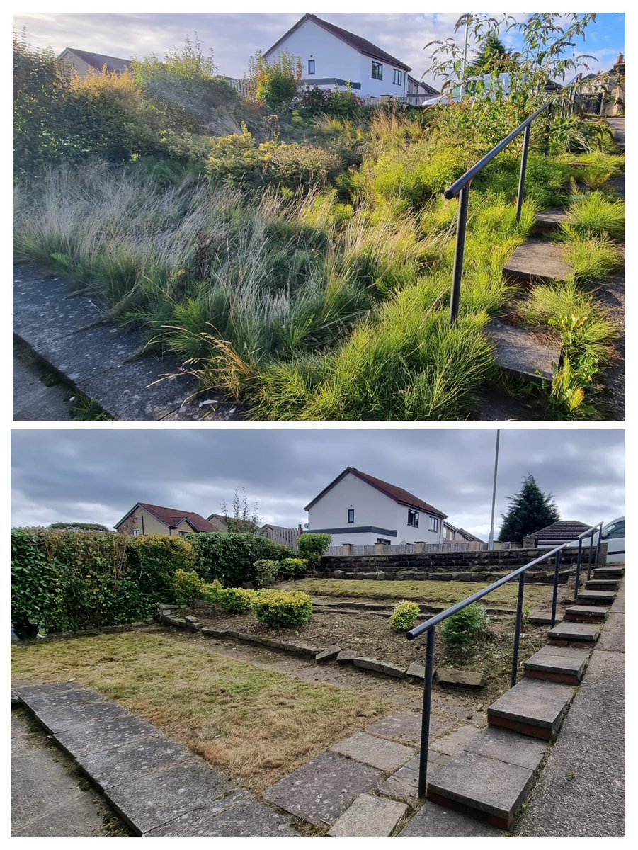Not posted for a while! Here’s a garden clearance I have been working on, quite a good before and after! #gardenclearance