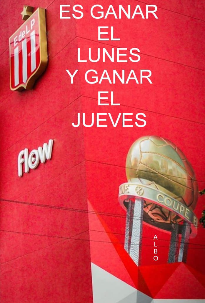 #EDLP
PARA SER Y DECIRNOS GRANDES HAY QUE PENSAR Y EXIGIR COMO UN GRANDE