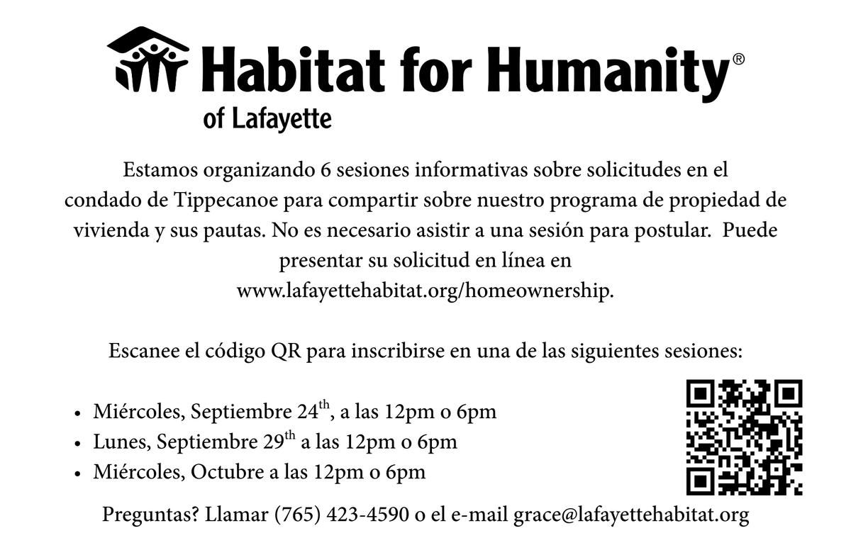 Learn more about Habitat for Humanity!