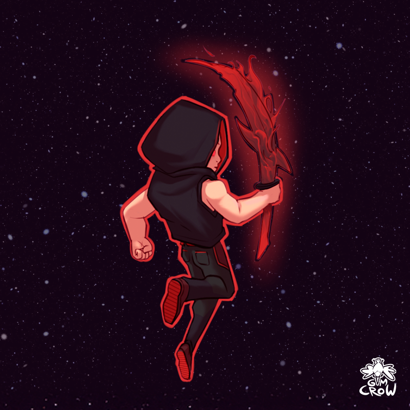 gmcrow_'s tweet photo. Commission for gamedev Felipe Felix ✨
#GameDev #IndieDev #ArtistOnTwitter #CharacterDesign #Commission https://t.co/0ezrfsMSOX