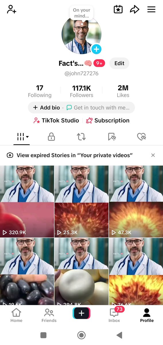 Handle_Mart's tweet image. 𝐓𝐢𝐤𝐭𝐨𝐤 𝐚𝐜𝐜𝐨𝐮𝐧𝐭 𝐟𝐨𝐫 𝐬𝐚𝐥𝐞 🚨🚨🚨
Niche: Health / Wellness / Facts
Followers: 117.1K
Likes: 2M+
Following: 17
Monetization: Subscription enabled + TikTok Studio connected.  
Serious buyers dm. 
#TikTok #accountforsale #tiktokaccont #viralvideo