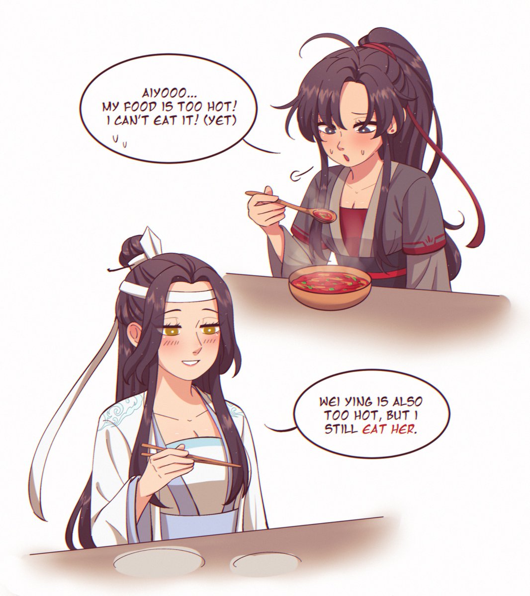 hansdumps's tweet image. Day 5 - FREE FREAKY FRIDAY 👅

er-jiejie being shameless 😳

#WLWWangxianWeek #MDZS #wangxian
