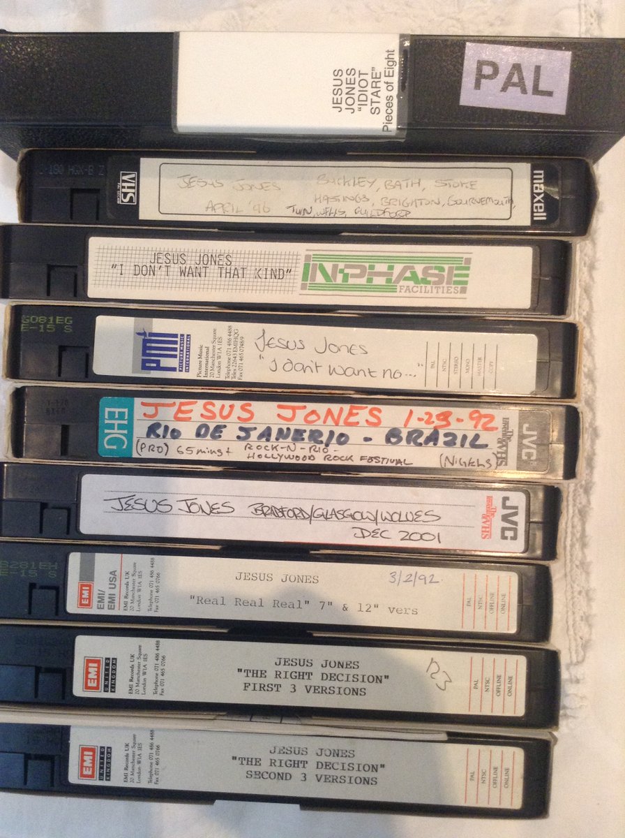 Part of the VHS stash!