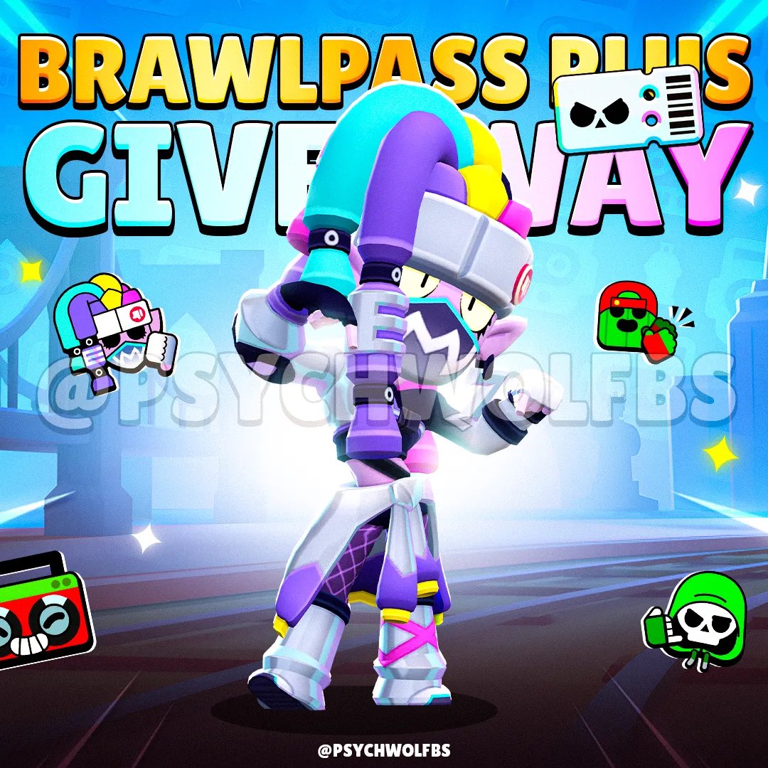 🔥Brawl Pass Giveaway🔥

2x Brawl Pass Plus

👉Follow <a href="/psychwolfbs/">psychwolf</a> 
👉Like, RT and tag a friend below
👉Subscribe to YT channel (link in bio)

Winner chosen in 5 days! Make sure you have DMs open