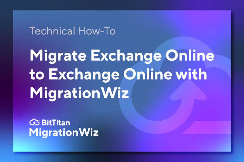 BitTitan's tweet image. 📢 Exchange Online Mail Migration

This mailbox migration tutorial will help you understand how MigrationWiz works and how it interacts with the source and destination tenants.

🎥 Watch now: ow.ly/RB6T50WWTha

#MigrationWiz #MailboxMigration #ExchangeOnline #M365