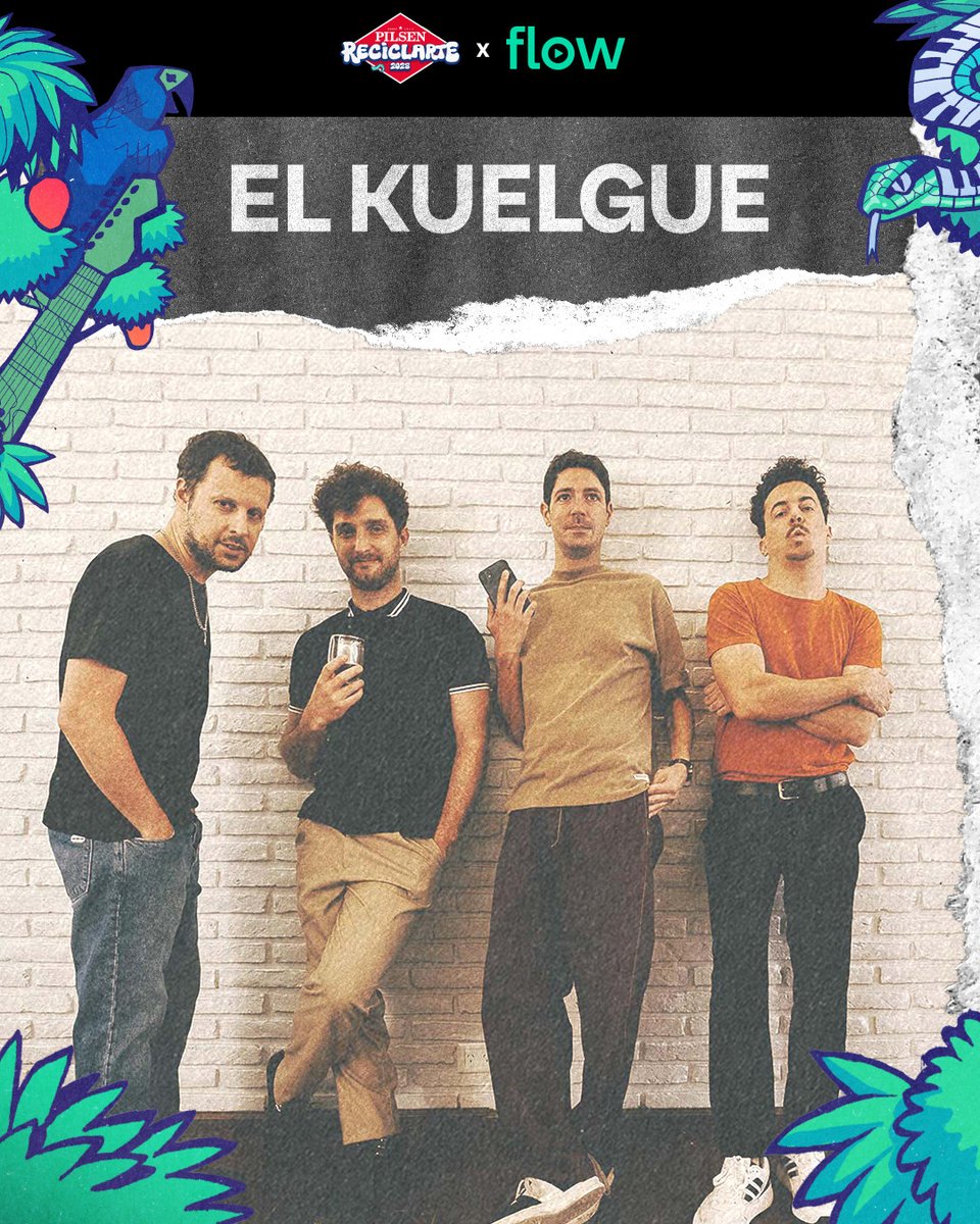 flowpersonalpy's tweet image. Girar tanto, seamos nenes… Planteemos una crew pero al Sinoca no sé, mmm… 🎸🎶🎤 Preparate para disfrutar de EL KUELGUE en vivo por FLOW por canal 25 de entretenimiento.