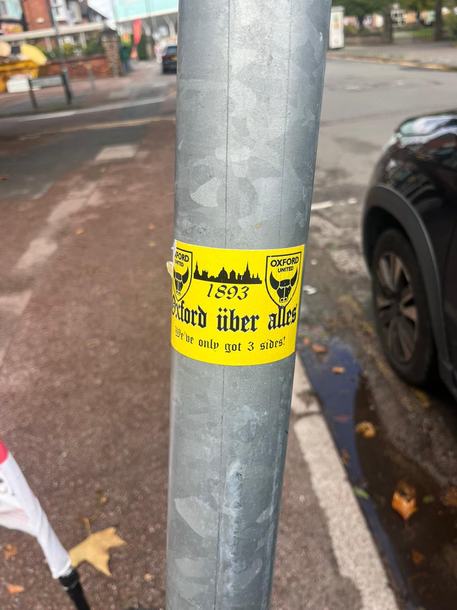 spotted in notttingham #oufc