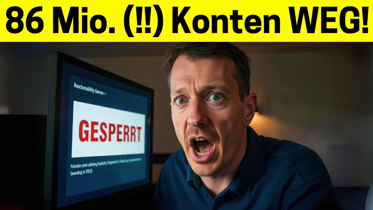 T_WITTmann's tweet image. Das ist KRASS: Dieses Land hat 86 Mio. (!!!) Konten geschlossen und parallel eine digitale Zwangs-ID durchgesetzt. Und die Medien … schweigen! Das ist das Thema heute mit der 506. Ausgabe von „Faszination Freiheit“: 

thorstenwittmann.com/86-Mio-Konten-… 

#ThorstenWittmann…