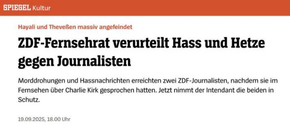 Es ist der übliche Trick 17: Nach journalistischer Nichtleistung und groben Verfehlungen, die für Empörung gesorgt haben, werden »Hass und Hetze« ins Feld geführt. Die öffentliche Reaktion gilt nun (realen und zu verurteilenden) Morddrohungen – anstatt dem berichterstatterischen