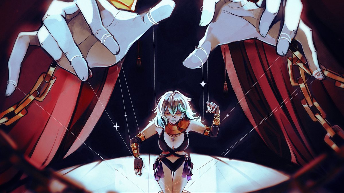 ⌞they had always told me that I was their favorite doll⌝

🎨: @/hometown_art