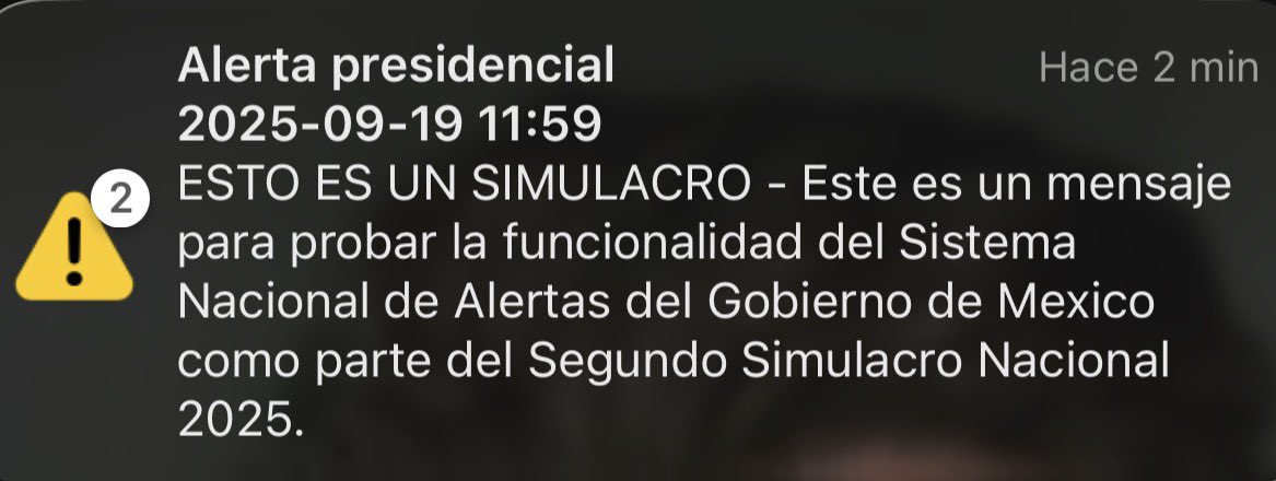 Pinche simulacro me hizo sentir cosas JAJAJA