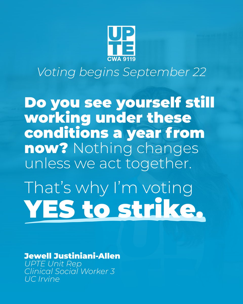 UPTECWA's tweet photo. Do you see yourself still working under these conditions a year from now? Nothing changes unless we act together. That’s why I’m voting YES to strike. Join me on September 22. Link in bio. #Strike #StrikeReady https://t.co/QVxTFQIVBR