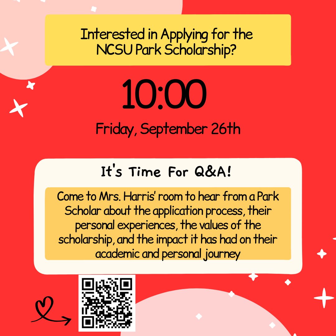 Garner Magnet HS - Student Services (@gmhsstudentsvcs) on Twitter photo The second offering of our new "Scholarship Series" this school year. The second offering of our new "Scholarship Series" this school year.