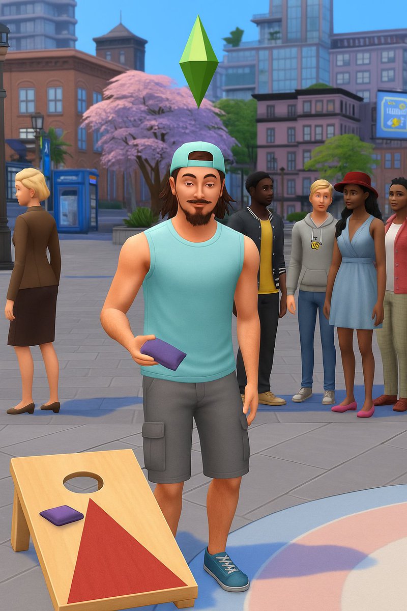 thehotBigEd's tweet photo. #sims4 #dailyshitpost https://t.co/Um9RdWchjQ
